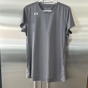 Under Armour Men's Short Sleeve Gray Tee